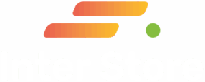 logo interstore blanc