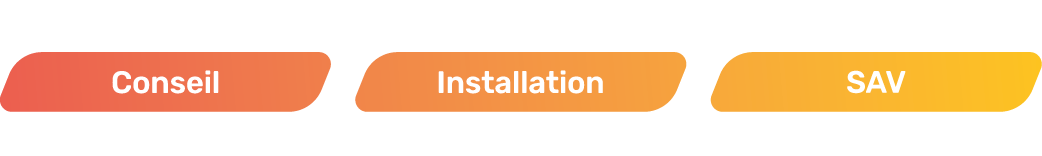 Les 3 métiers d'InterStore : Conseil, installation et SAV